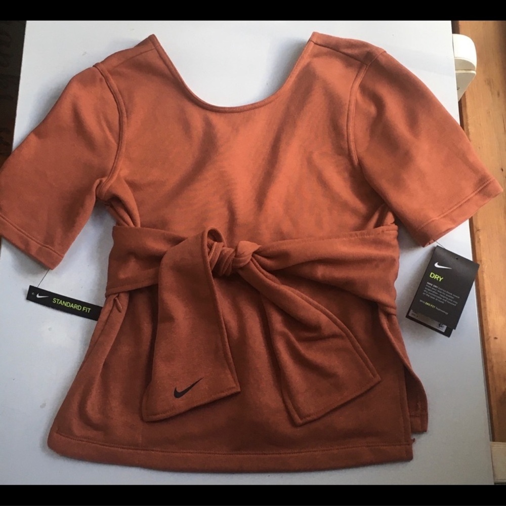 Nike Studio Yoga Wrap Top - Picture 5 of 13